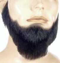Full Face Beard / 100% Human Hair / Professional Quality - £34.59 GBP+