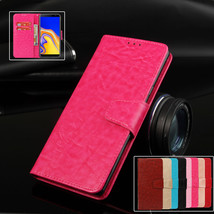 For Samsung Galaxy J4 J6 Plus J7 J3 J8 J6 2018 J5 2016 Case Wallet Leather Cover - $57.05