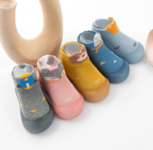 New Baby Toddler Sock Shoes Soft Silicone Sole Shoes Breathable Baby Shoes - £7.07 GBP