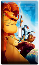 New Lion King Simba From Disney&#39;s 3 D Movie Single Light Switch Wall Plate Cover - £8.76 GBP