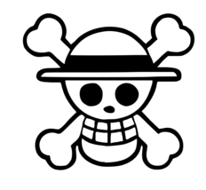 One Piece Straw Hat Pirate Skull Flag Anime Vinyl Decal Car Truck Sticke... - $68.46 MXN+