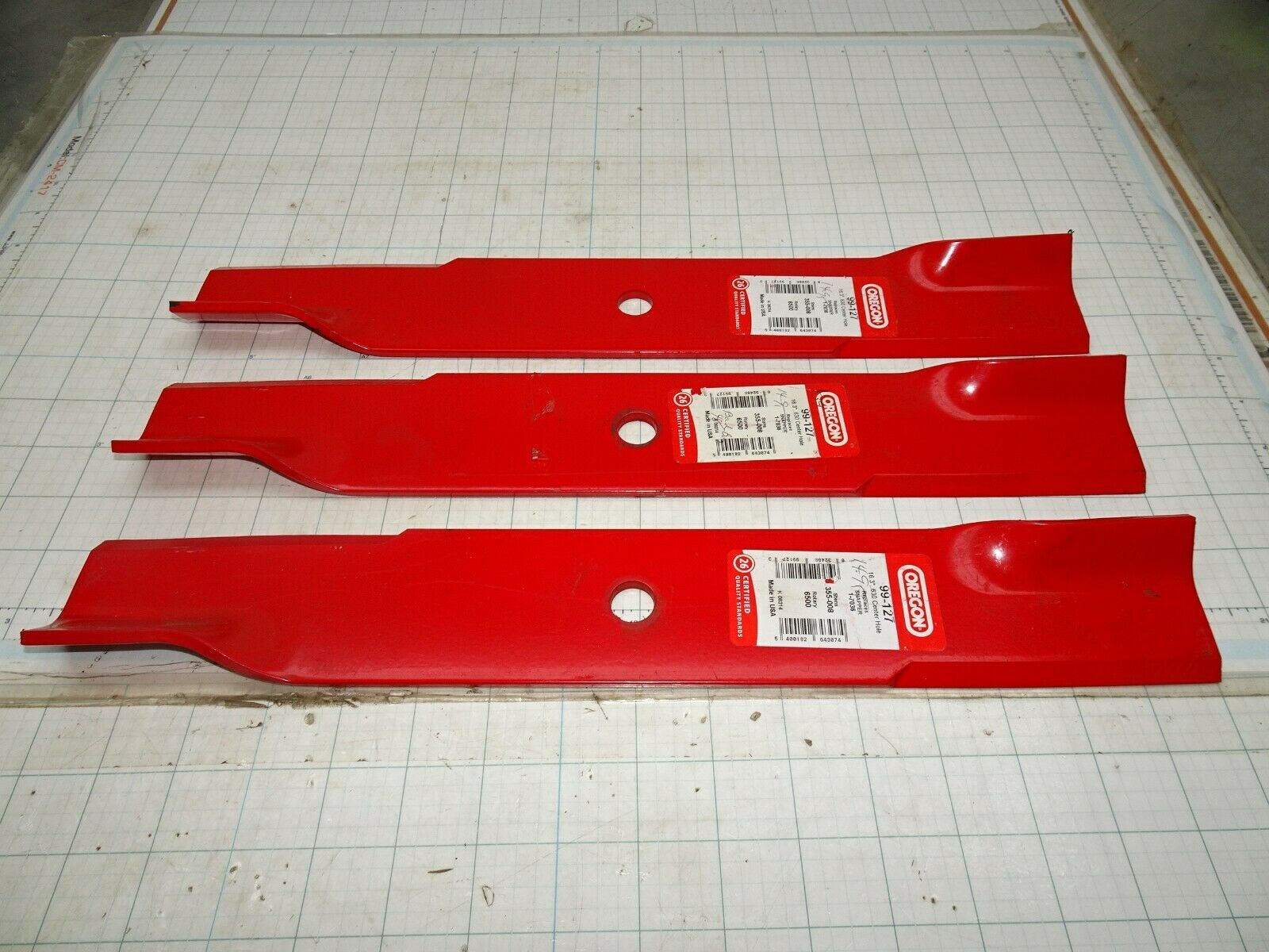 Oregon 99-127 16-1/4" 5/8"CH for 17036 103-1577 Many Others 48" Cut = 3 Blades - $46.42