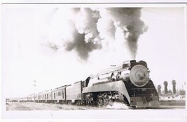 Postcard RPPC CPR Engine 4417 Blowing Smoke - £11.47 GBP