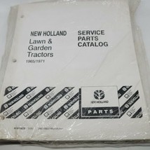 New Holland Service Parts Catalog Lawn &amp; Garden Tractors 1965/1971 - £23.70 GBP