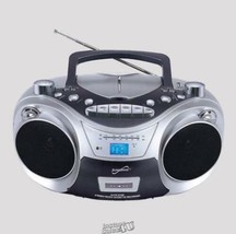 Supersonic Portable MP3/CD/Cassette Player Grey - £68.32 GBP