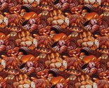 Bread Loaves Loaf Rolls Bakery Food Festival Cotton Fabric Print by Yard... - £10.32 GBP
