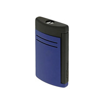 S.T. Dupont - MaxiJet Lighter MATTE BLACK &amp; BLUE OCEAN - 020161 - £180.25 GBP