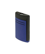 S.T. Dupont - MaxiJet Lighter MATTE BLACK &amp; BLUE OCEAN - 020161 - $308.41 CAD