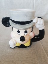 Disney Mickey Mouse in Top Hat Mug made in Japan, Vintage Mickey Mouse Cup - £13.83 GBP