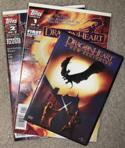 DragonHeart Comics (2 Issues) + DVD (New Beginnings) - £7.50 GBP