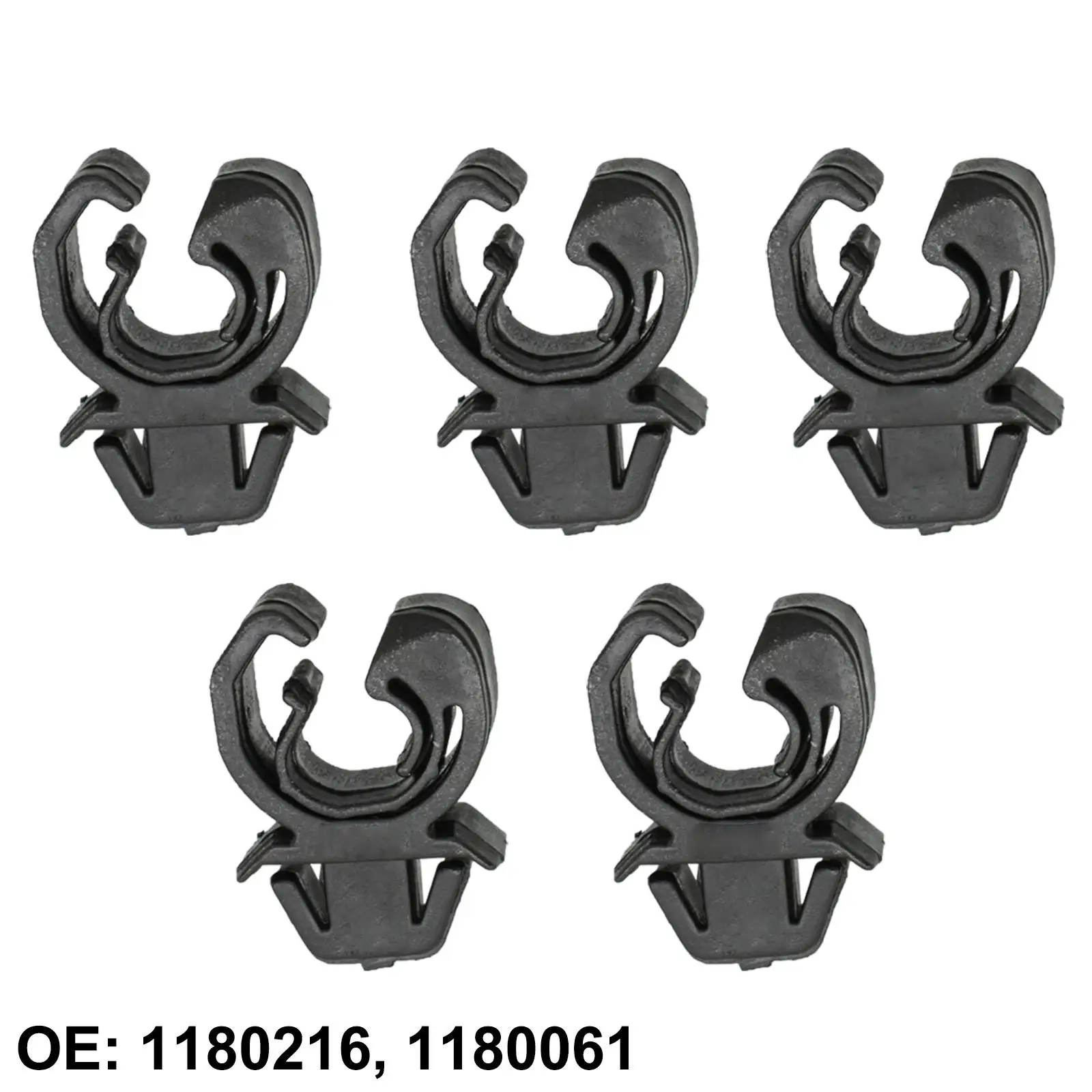 5x Bonnet Rod Hood Support Prop Stay Clip Holder Clamp 1180216 For Vauxhall Op - £10.42 GBP