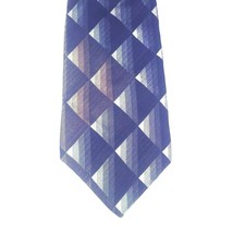 J. Blades &amp; Co Monterey Bay Geometric Blocks Tie 64&quot; Black Brown Gray Si... - £3.79 GBP