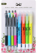 Mr. Pen- Bible Highlighters And Pens No Bleed, 8 Pack, Bible Journaling ... - £29.53 GBP