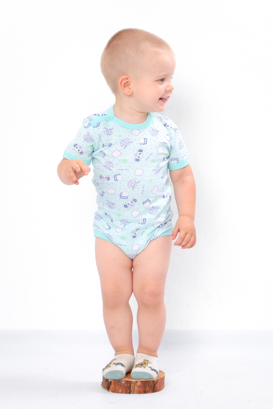 Bodysuit (infant boys), Summer,  Nosi svoe 5011-002-4 (zviriata-svitla-m... - $14.66+
