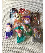 Lot of 10 TY Teenie Beanie Babies All Different Animals -Great for Party... - £14.74 GBP