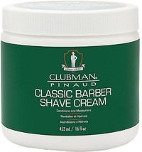 Clubman Pinaud Classic Barber Shave Cream 16 oz (Pack of 7) - £60.73 GBP