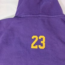 Under Armour Loose Men's Purple Cotton Blend Pullover Hoodie Sweatshirt Size XL image 13