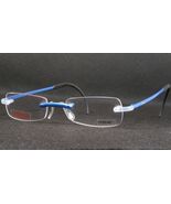 Swissflex HARIBO 1799 Blue UNIQUE RIMLESS EYEGLASSES GLASSES Swiss Made ... - $215.02
