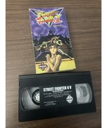 Street Fighter II V - The Unveiled Ruler (VHS, 1997, Dubbed English) - Good - $187.07 MXN