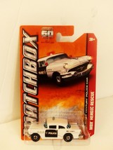 Matchbox 2013 #018 White '56 Buick Century Police Car MBX Heroic Rescue Series - £9.58 GBP