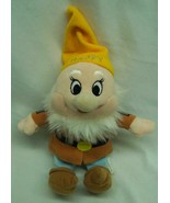 Walt Disney Snow White and the Seven Dwarfs HAPPY DWARF 8&quot; Bean Bag STUF... - $16.34