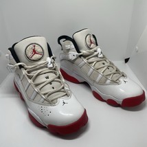Size 7 Y - Jordan 6 Rings Mid White - $840.80 MXN