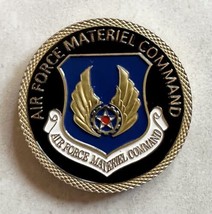 USAF AIR FORCE MATERIAL COMMAND Challenge Coin Wings - $14.30