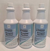 (3) Spartan Clothesline Fresh Enzyme Boost Laundry Pre-Spotter 1qt Lot O... - $73.65