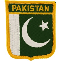 Pakistan Shield Patch 2 1/2&quot; x 3&quot; - $8.99