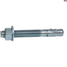 3/8" x 6-1/2" Wedge Anchor Zinc Plated Box of 50 - $132.28