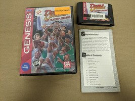 Double Dribble The Playoff Edition Sega Genesis Complete in Box - $23.79