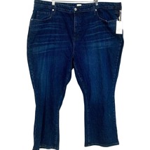 New High-Rise Slim Fit Stretch Bootcut Jeans a New Day Plus Size 24W  Dark Wash - £15.55 GBP