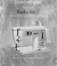 Singer Touch & Sew 620 Sewing Machine Instructions Manual PDF Copy 4G USB Stick - $18.75