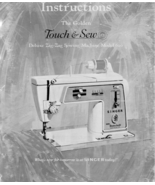 Singer Touch &amp; Sew 620 Sewing Machine Instructions Manual PDF Copy 4G US... - $19.50
