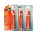 3 Tide To Go Instant Stain Pen Remover Food Drink Wine Sauce Cafe Stains - £11.20 GBP