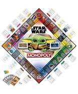 Baby Yoda Mandalorian Star Wars Monopoly board games fun family game nig... - £22.38 GBP