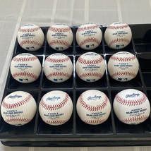 Lot Of 12 Clean Rawlings Official Major League Baseballs With Unknown Si... - £86.35 GBP