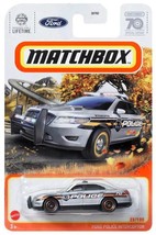 Matchbox - Ford Police Interceptor: MBX Highway #23/100 (2023) *Gray Edition* - £3.14 GBP