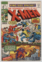 Uncanny X-Men Annual 1 Marvel 1970 VG 9 11 Avengers Magneto Jack Kirby S... - $59.40