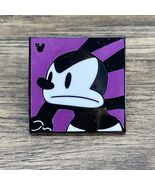 Disney Oswald the Lucky Rabbit Hidden Mickey Pin Purple Square LE 4/5 KG JD - $13.86 CAD