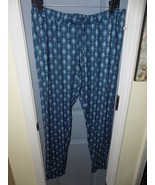 Lucky Brand Blue Knit Jogger Bottoms Size M Women&#39;s NWOT - $889.27 MXN