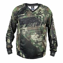 HK Army Paintball Hardline Playing Jersey - Tactical Green Camo - Large L - $89.95
