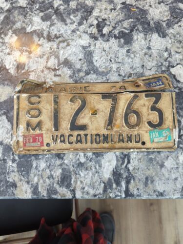 Retired Maine License Plate - VACATIONLAND - $4.95