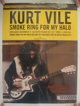 Kurt Vile Poster Smoke Ring For My Halo 18x24 2-Sided The War on Drugs - £14.15 GBP