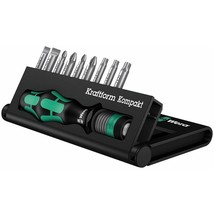 Wera 1/4´´ Screwdriver Bit Set and Carrying Case (10 Piece) - $1,420.55 MXN