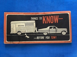 VINTAGE FORD  INSTRUCTION BOOKLET #72  FOR,YOUR NEW TRUCK &amp; TRAILER - £6.32 GBP