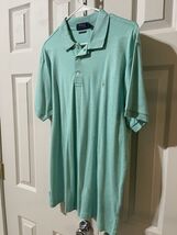 Polo Ralph Lauren Men’s Polo Shirt Custom Slim Fit GREEN SZ L $98.50 - $1,770.83 MXN