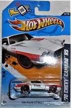 Hot Wheels 2012 HW Main Street &quot;70 Chevy Camaro RS&quot; #163/247 Mint On Sealed Card - £3.21 GBP