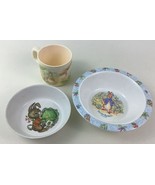 Peter Rabbit Peco Mug 00303 Oneida 3258 Bowls Kitchenware Eden 3pc Lot V... - $18.76