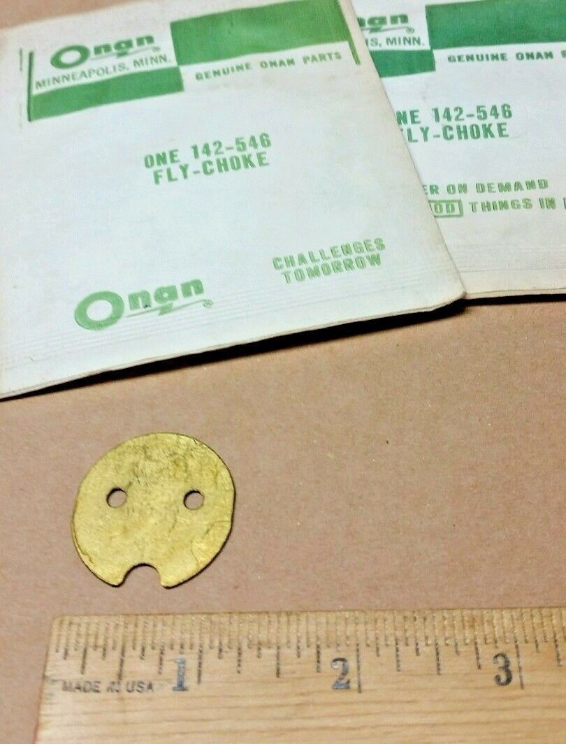 qty-2 142-0546 Onan FLY-CHOKE carburetor CHOKE FLY  FITS 142-0661 DD CAR... - $6.97